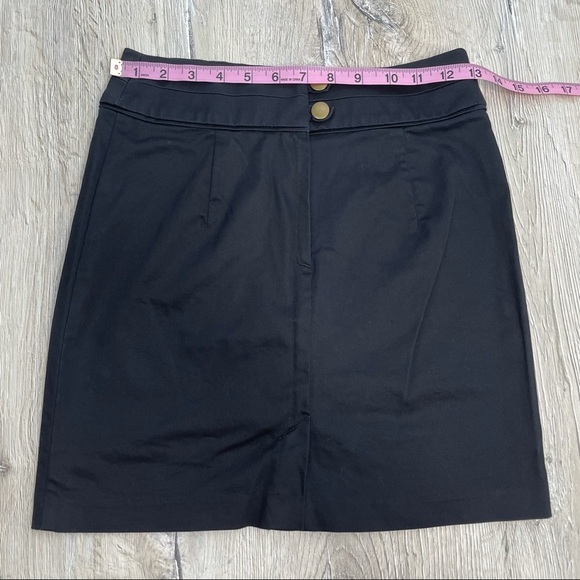 H&M Black Mini Skirt Sz 6 - Picture 3 of 9